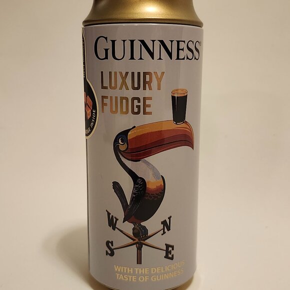 GUINNESS Irish Stout Stash Can Coin Bank Tin Luxury Fudge Limited Edition EMPTY - Picture 1 of 7